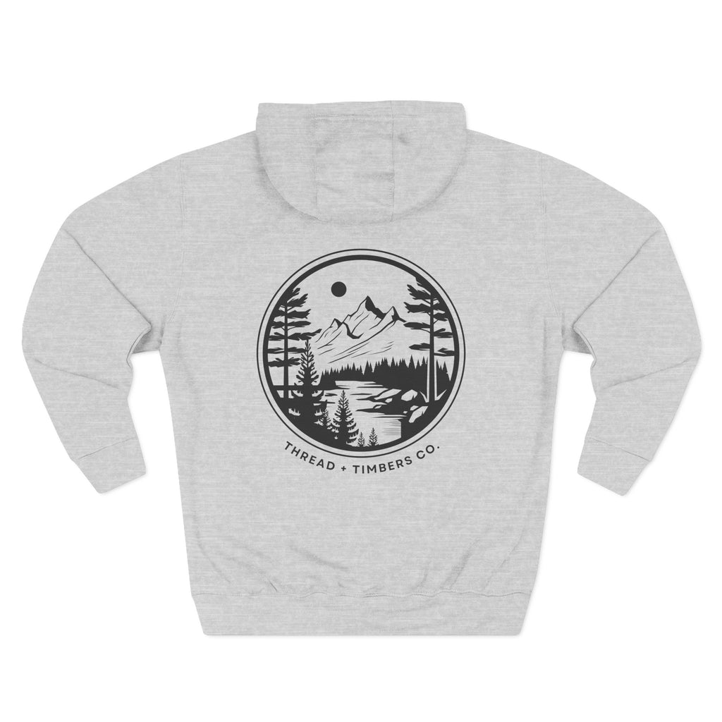 Nature-Inspired Fleece Hoodie with Scenic Design for Outdoor Enthusiasts, Cozy Sweatshirt for Camping, Gifts for Adventurers, Perfect [...]