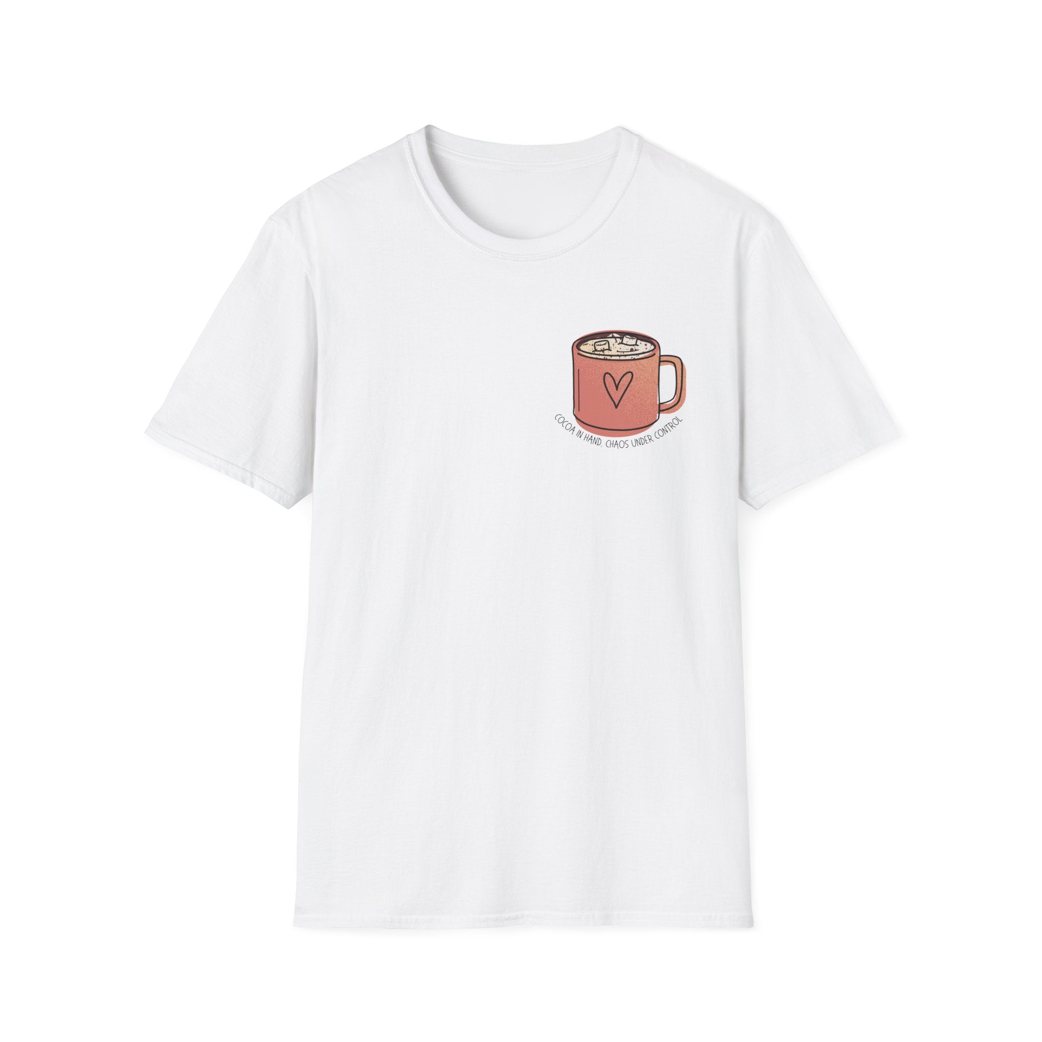 Cute Illustration T-Shirt for Cozy Vibes, Perfect Gift for Friends, Casual Wear, Home Decor, Warm Weather Fashion