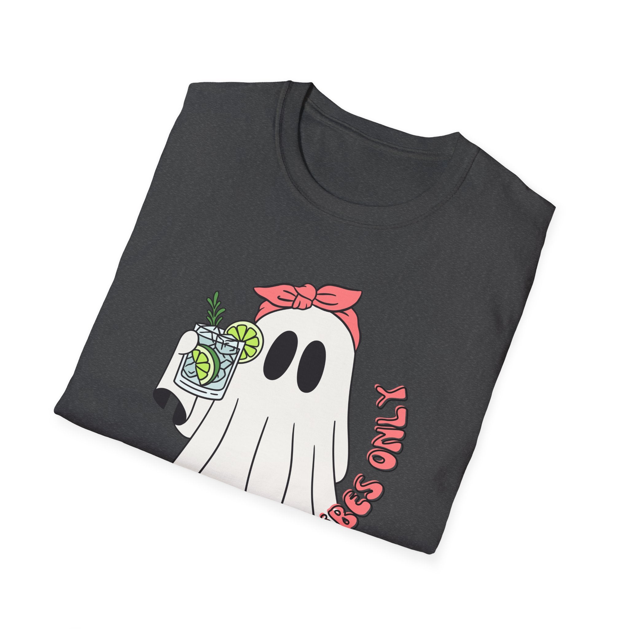 Ghostly Fun Unisex T-Shirt | Halloween Costume Tee, Spooky Casual Wear, Ghost Lovers Gift, Cute Graphic Shirt