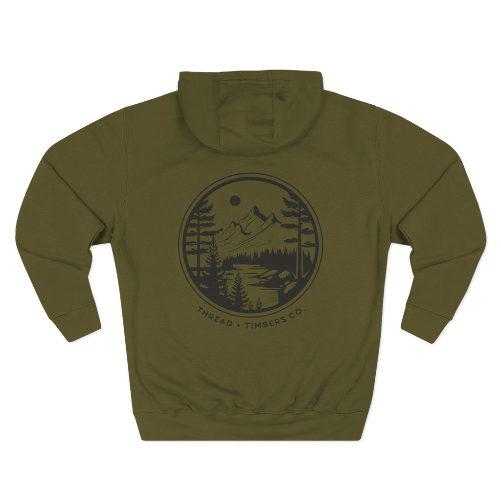 Nature-Inspired Fleece Hoodie with Scenic Design for Outdoor Enthusiasts, Cozy Sweatshirt for Camping, Gifts for Adventurers, Perfect [...]