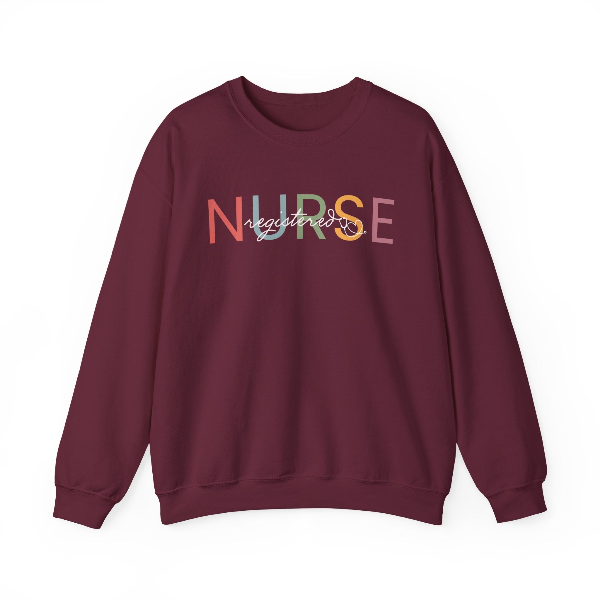 Registered Nurse  Crewneck Sweatshirt - Unisex Heavy Blend™ Apparel