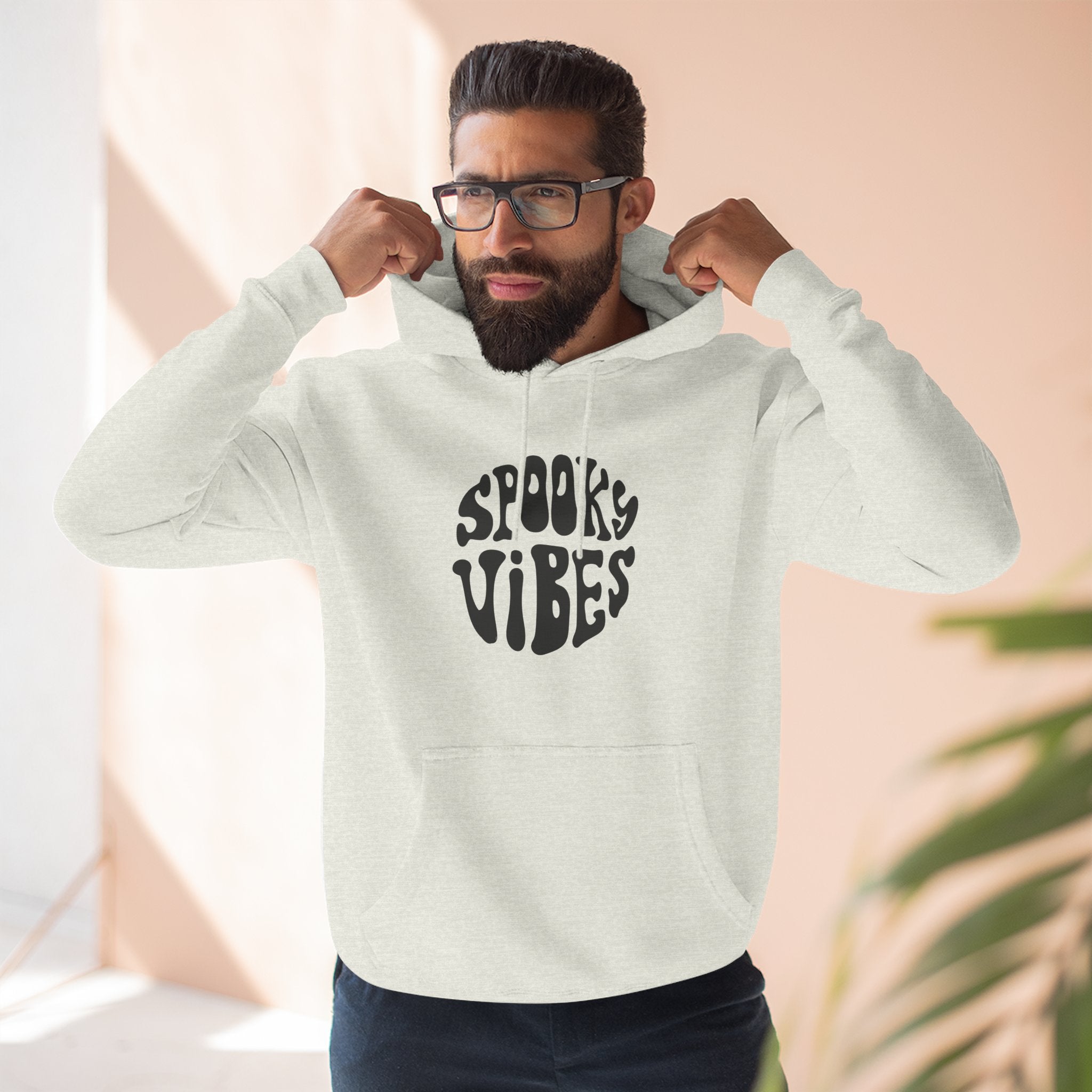 Spooky Vibes Hoodie, Cozy Halloween Sweatshirt, Fall Fashion, Unique Gift, Casual Loungewear, Halloween Party Outfit
