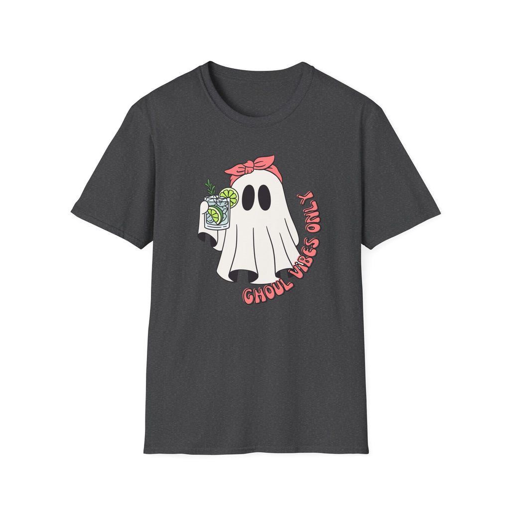 Ghostly Fun Unisex T-Shirt | Halloween Costume Tee, Spooky Casual Wear, Ghost Lovers Gift, Cute Graphic Shirt