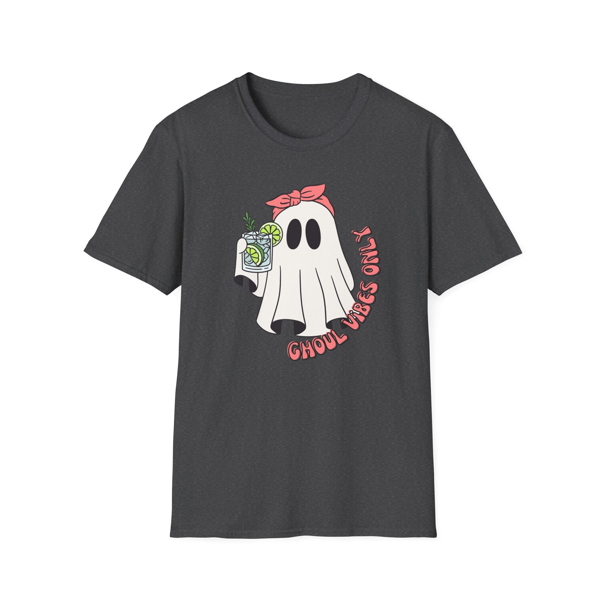 Ghostly Fun Unisex T-Shirt | Halloween Costume Tee, Spooky Casual Wear, Ghost Lovers Gift, Cute Graphic Shirt
