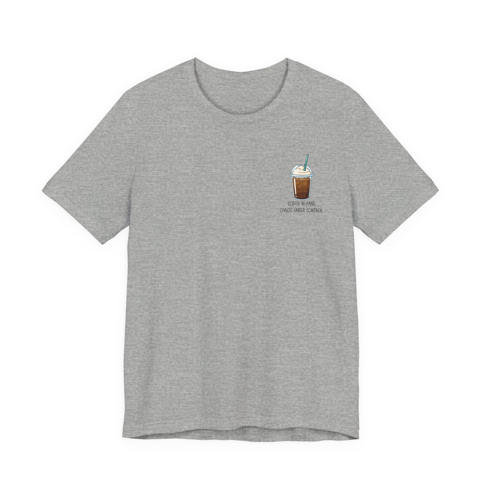 Charming Streets Unisex Jersey Tee, Coffee Lover Shirt, Cozy Graphic Tee, Casual Gift for Him/Her, Spring Fashion, Travel-inspired T-shirt