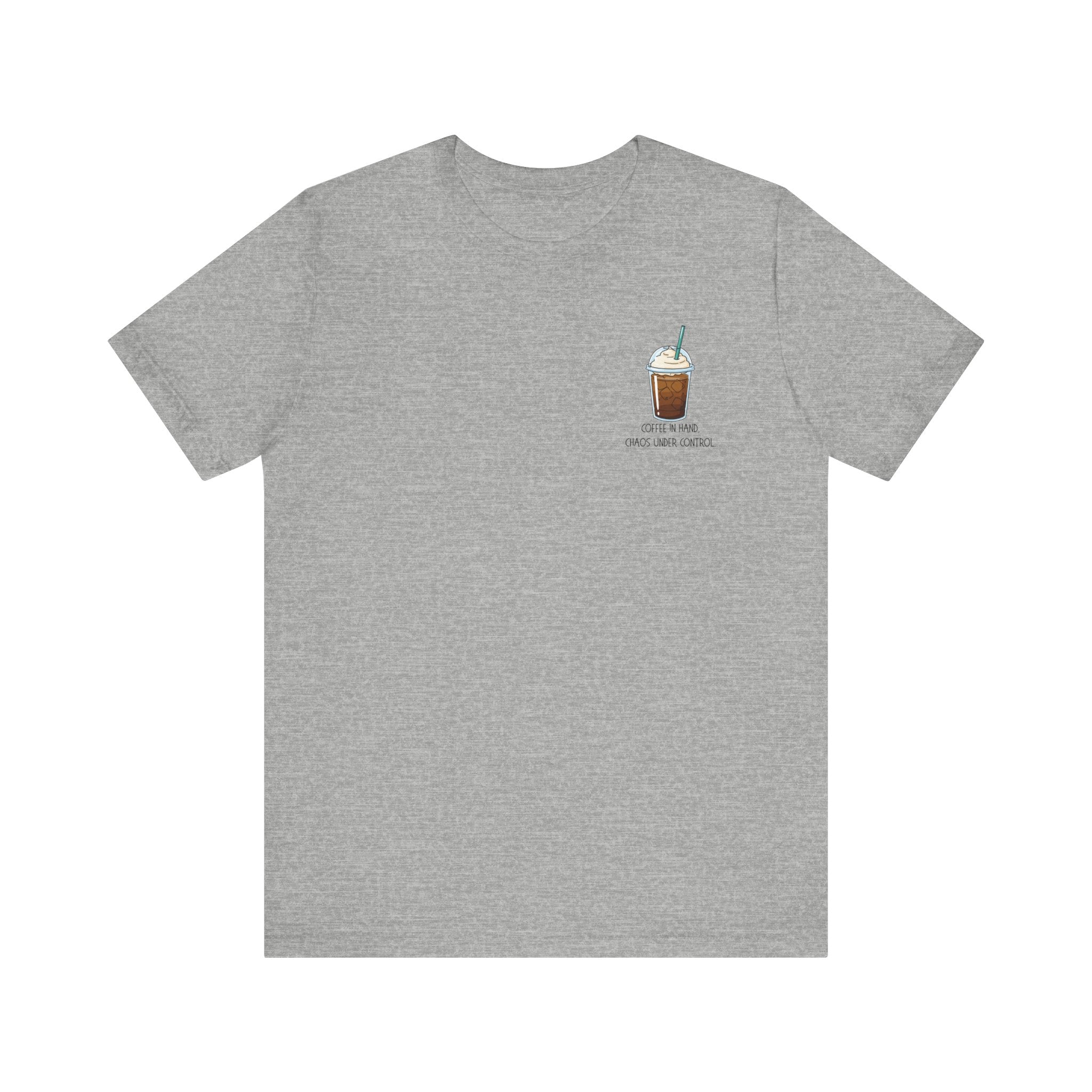 Charming Streets Unisex Jersey Tee, Coffee Lover Shirt, Cozy Graphic Tee, Casual Gift for Him/Her, Spring Fashion, Travel-inspired T-shirt