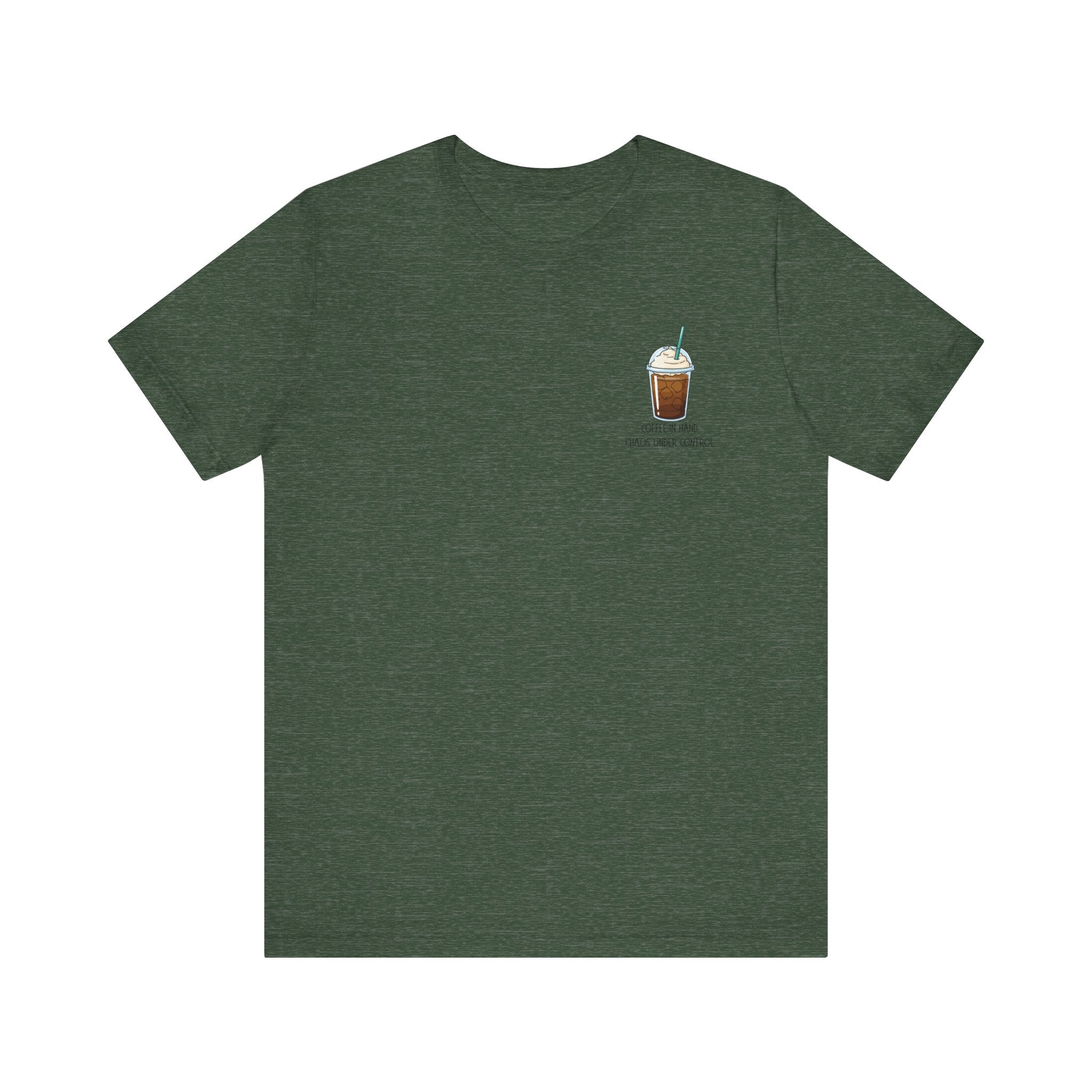 Charming Streets Unisex Jersey Tee, Coffee Lover Shirt, Cozy Graphic Tee, Casual Gift for Him/Her, Spring Fashion, Travel-inspired T-shirt
