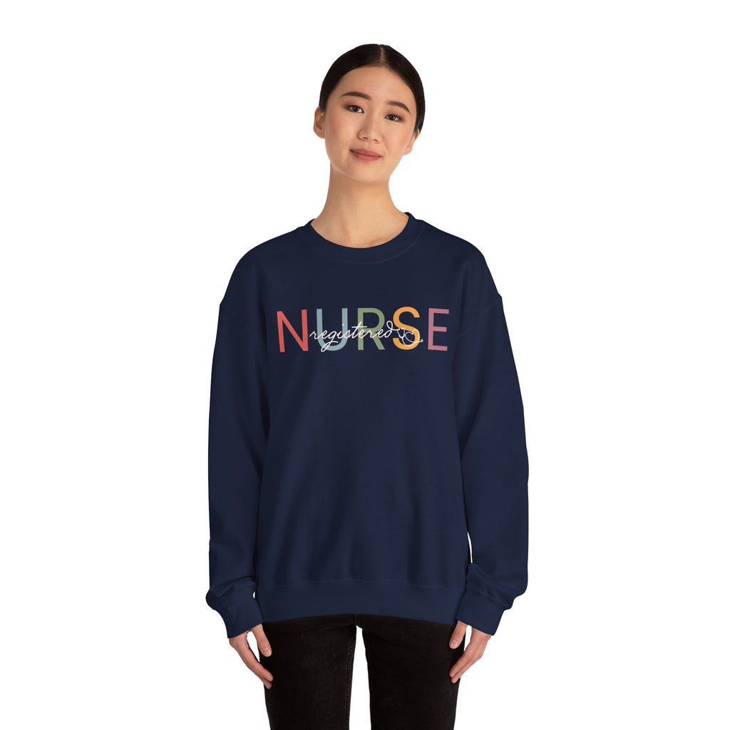 Registered Nurse  Crewneck Sweatshirt - Unisex Heavy Blend™ Apparel