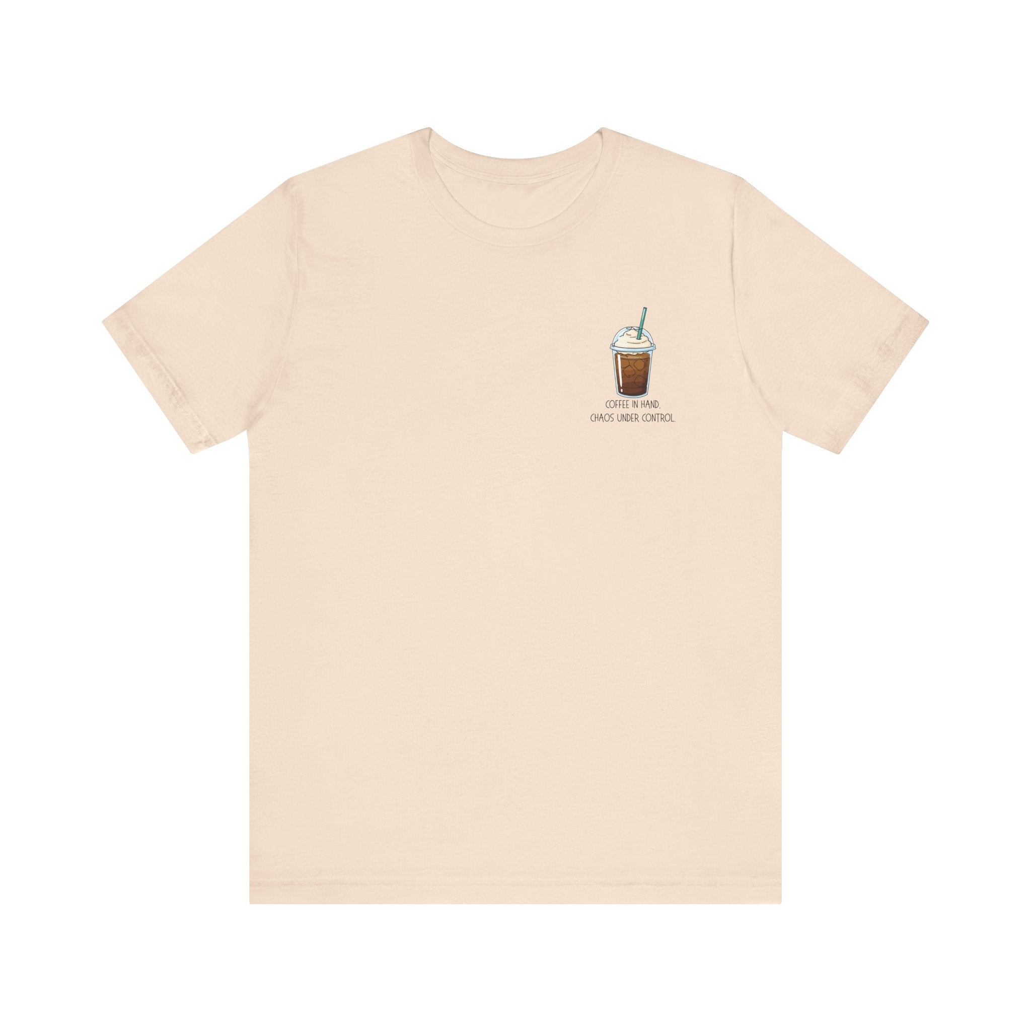 Charming Streets Unisex Jersey Tee, Coffee Lover Shirt, Cozy Graphic Tee, Casual Gift for Him/Her, Spring Fashion, Travel-inspired T-shirt