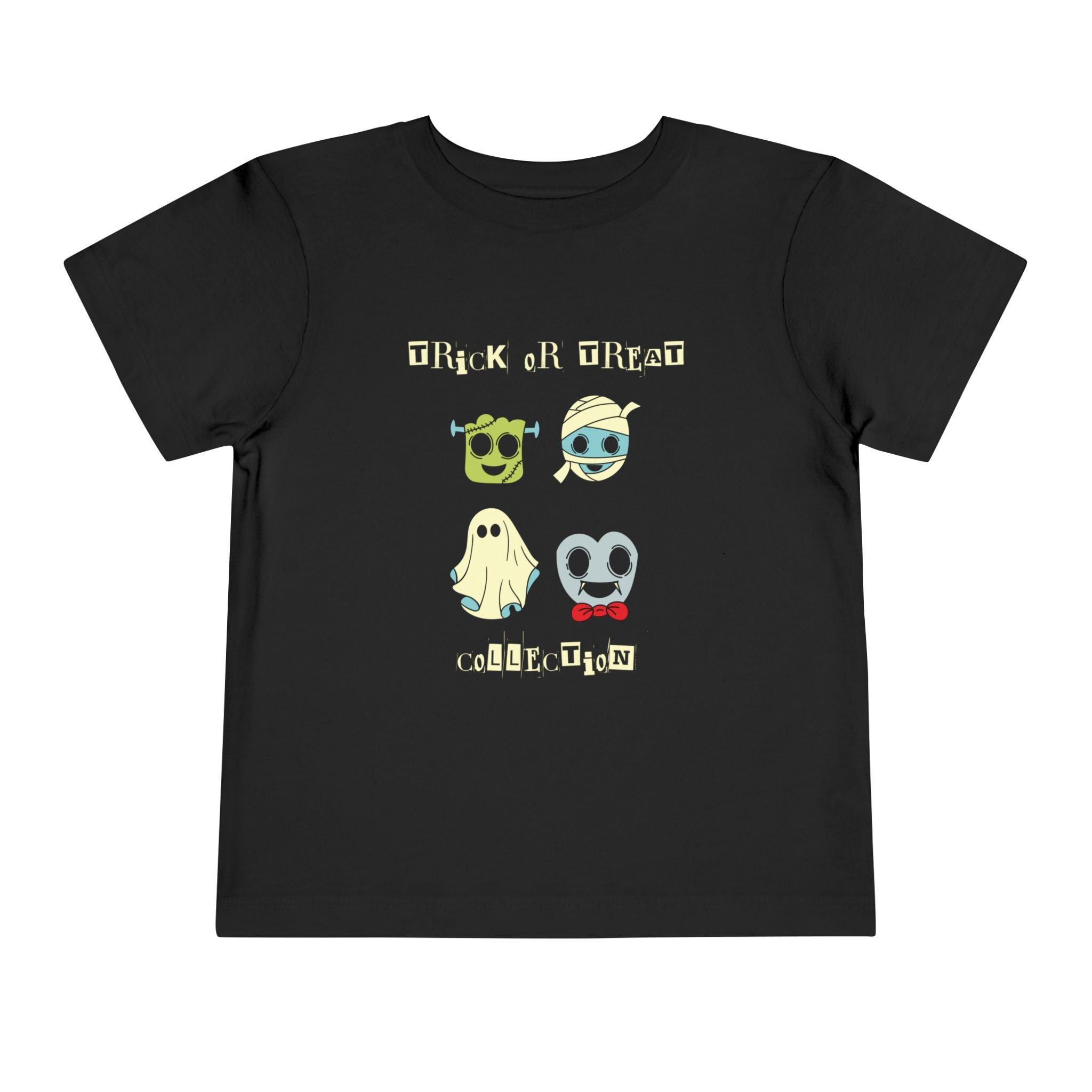 Halloween Toddler Tee, Trick or Treat Shirt, Kids Ghost Apparel, Cute Halloween Outfit, Spooky Toddler T-Shirt