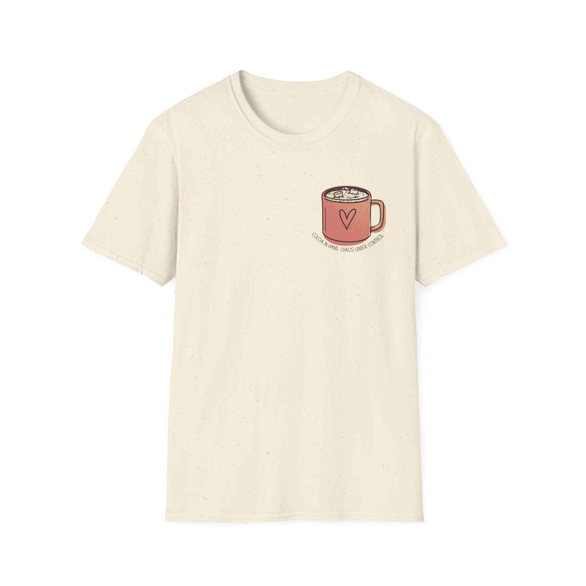 Cute Illustration T-Shirt for Cozy Vibes, Perfect Gift for Friends, Casual Wear, Home Decor, Warm Weather Fashion
