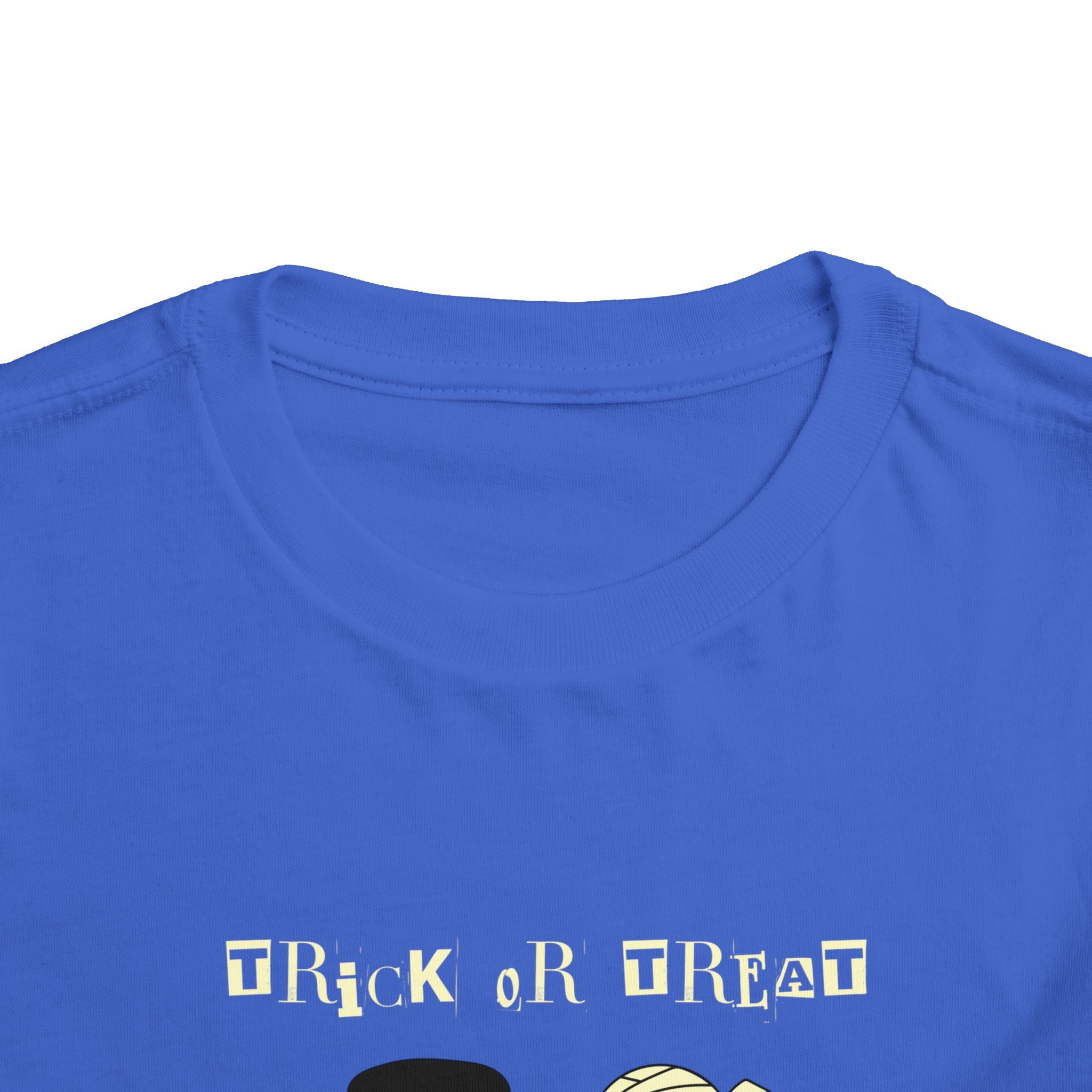 Halloween Toddler Tee, Trick or Treat Shirt, Kids Ghost Apparel, Cute Halloween Outfit, Spooky Toddler T-Shirt
