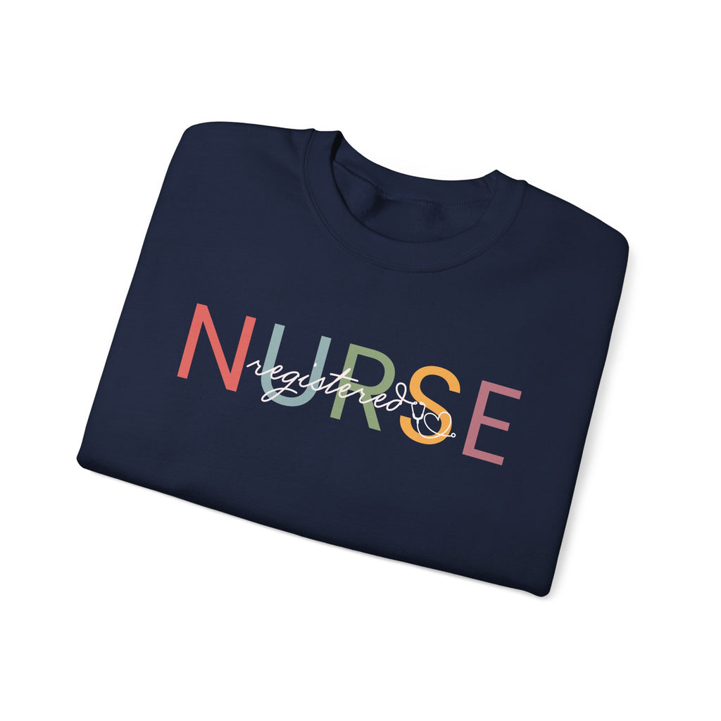 Registered Nurse  Crewneck Sweatshirt - Unisex Heavy Blend™ Apparel
