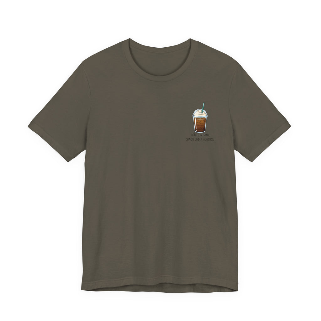 Charming Streets Unisex Jersey Tee, Coffee Lover Shirt, Cozy Graphic Tee, Casual Gift for Him/Her, Spring Fashion, Travel-inspired T-shirt