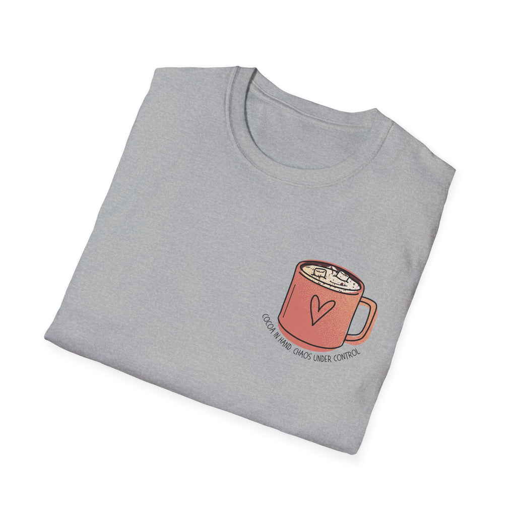 Cute Illustration T-Shirt for Cozy Vibes, Perfect Gift for Friends, Casual Wear, Home Decor, Warm Weather Fashion