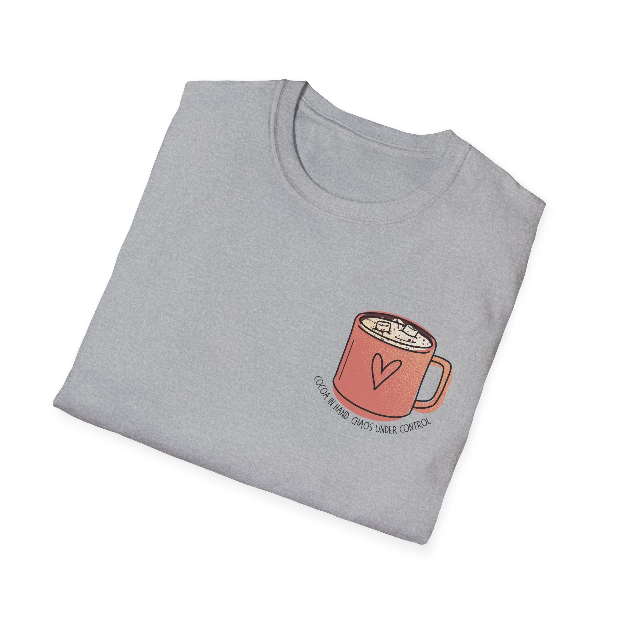Cute Illustration T-Shirt for Cozy Vibes, Perfect Gift for Friends, Casual Wear, Home Decor, Warm Weather Fashion