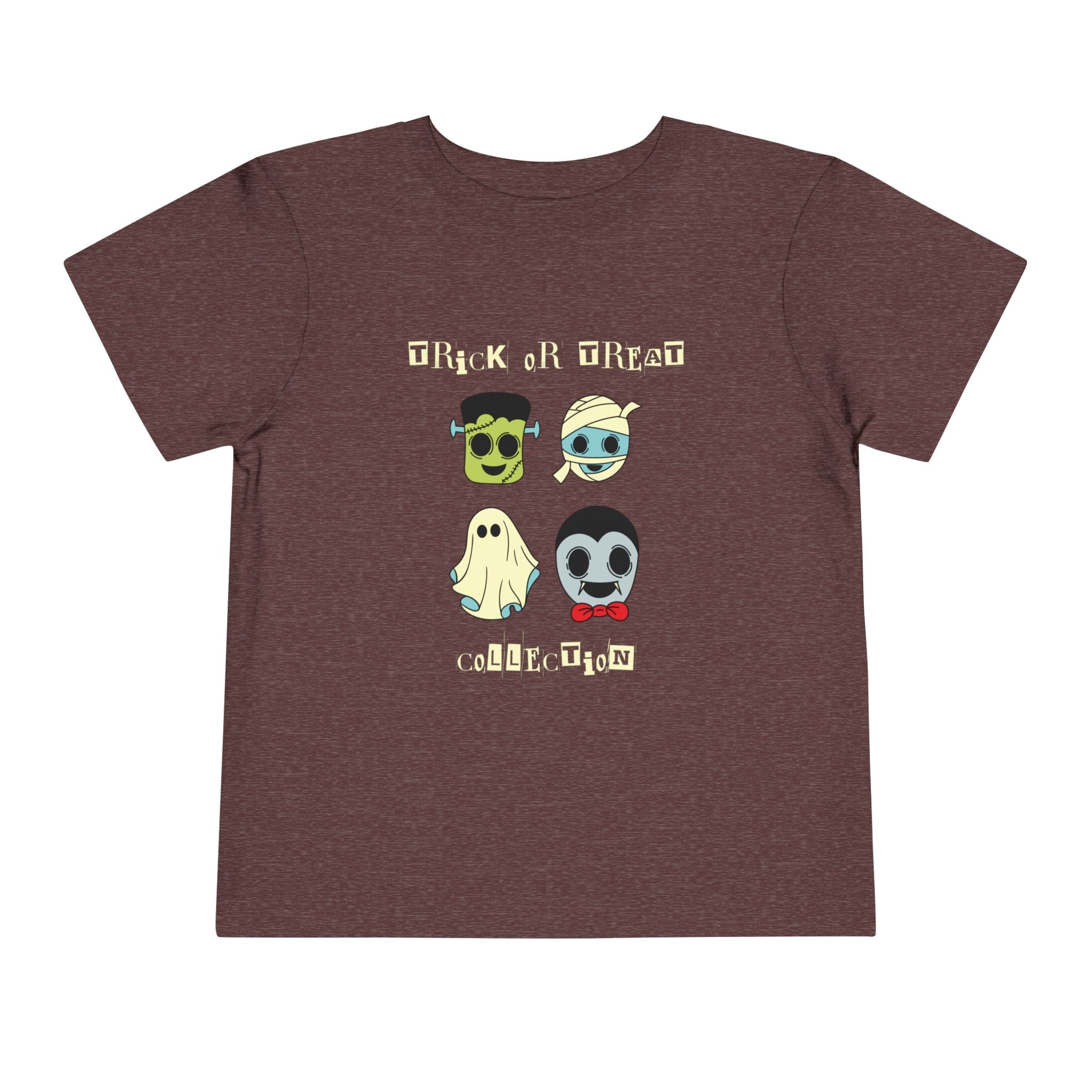 Halloween Toddler Tee, Trick or Treat Shirt, Kids Ghost Apparel, Cute Halloween Outfit, Spooky Toddler T-Shirt
