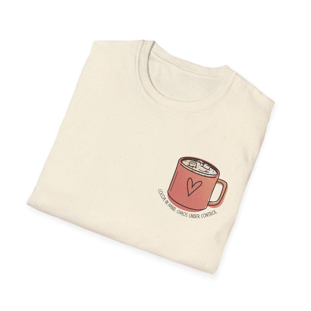 Cute Illustration T-Shirt for Cozy Vibes, Perfect Gift for Friends, Casual Wear, Home Decor, Warm Weather Fashion