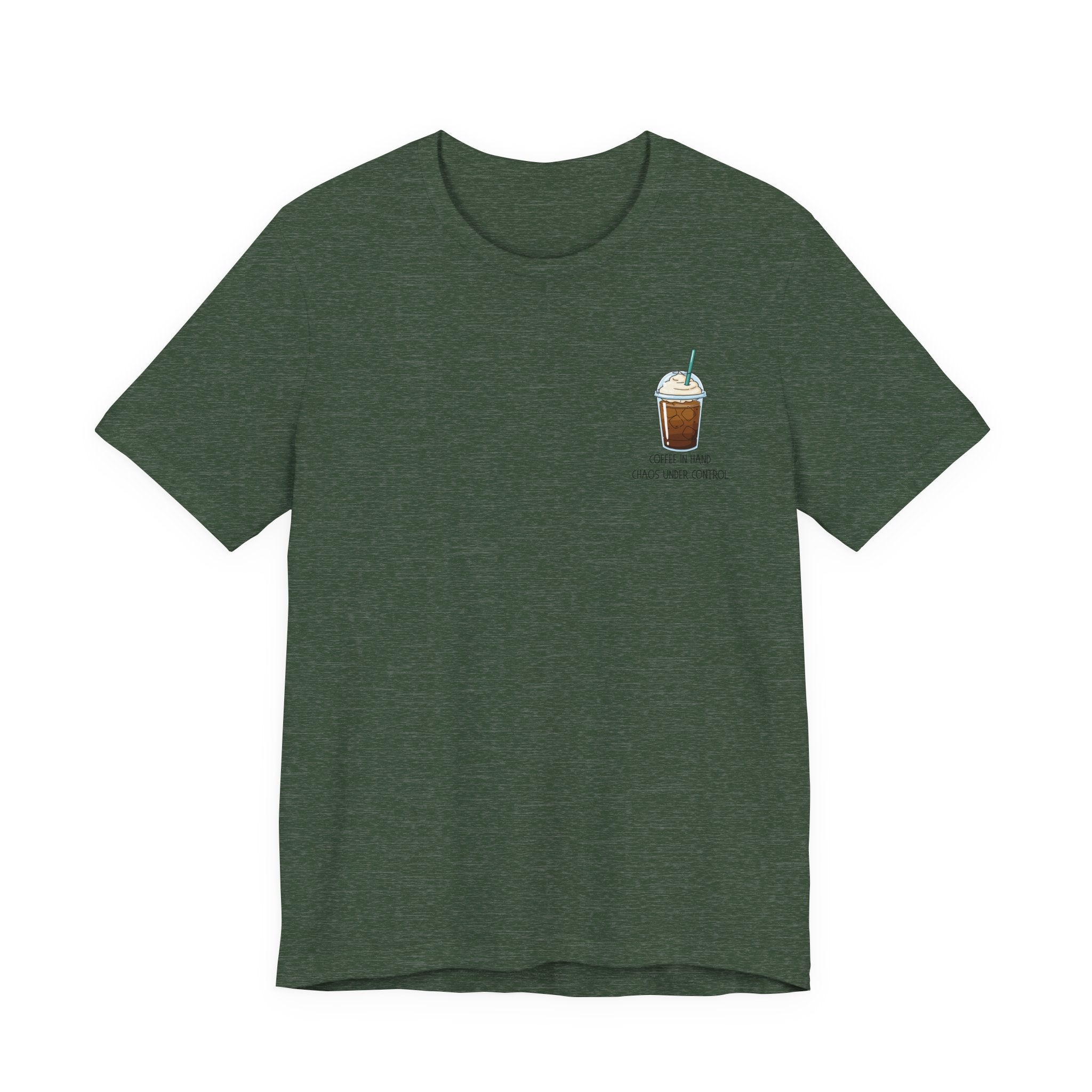 Charming Streets Unisex Jersey Tee, Coffee Lover Shirt, Cozy Graphic Tee, Casual Gift for Him/Her, Spring Fashion, Travel-inspired T-shirt