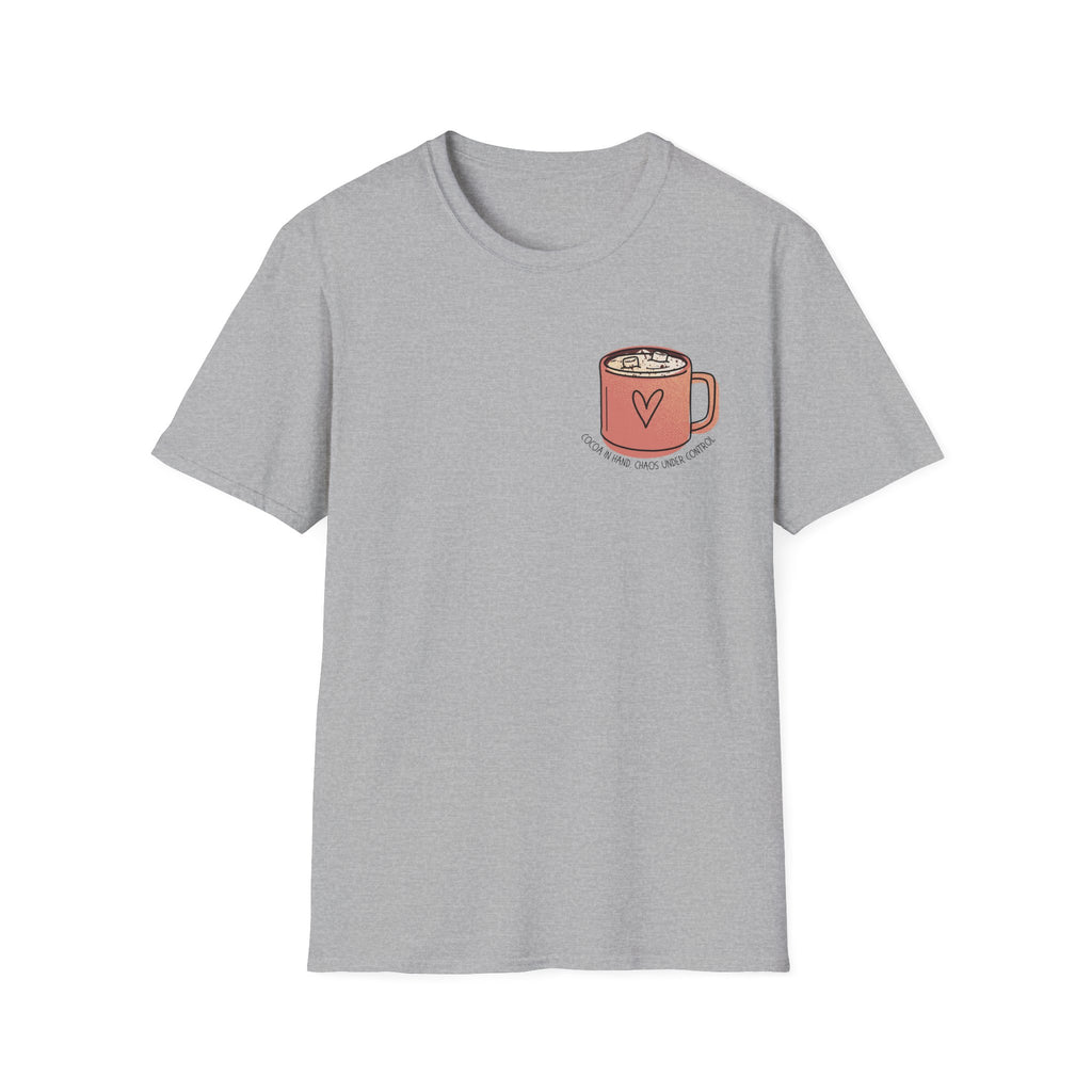 Cute Illustration T-Shirt for Cozy Vibes, Perfect Gift for Friends, Casual Wear, Home Decor, Warm Weather Fashion