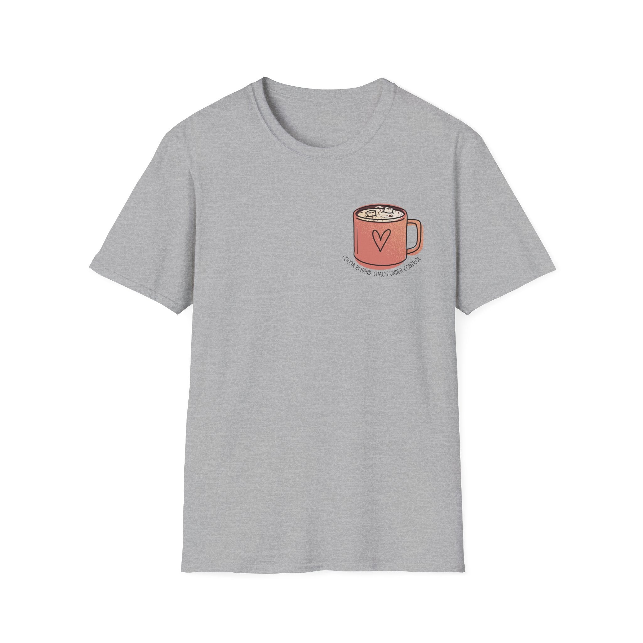 Cute Illustration T-Shirt for Cozy Vibes, Perfect Gift for Friends, Casual Wear, Home Decor, Warm Weather Fashion