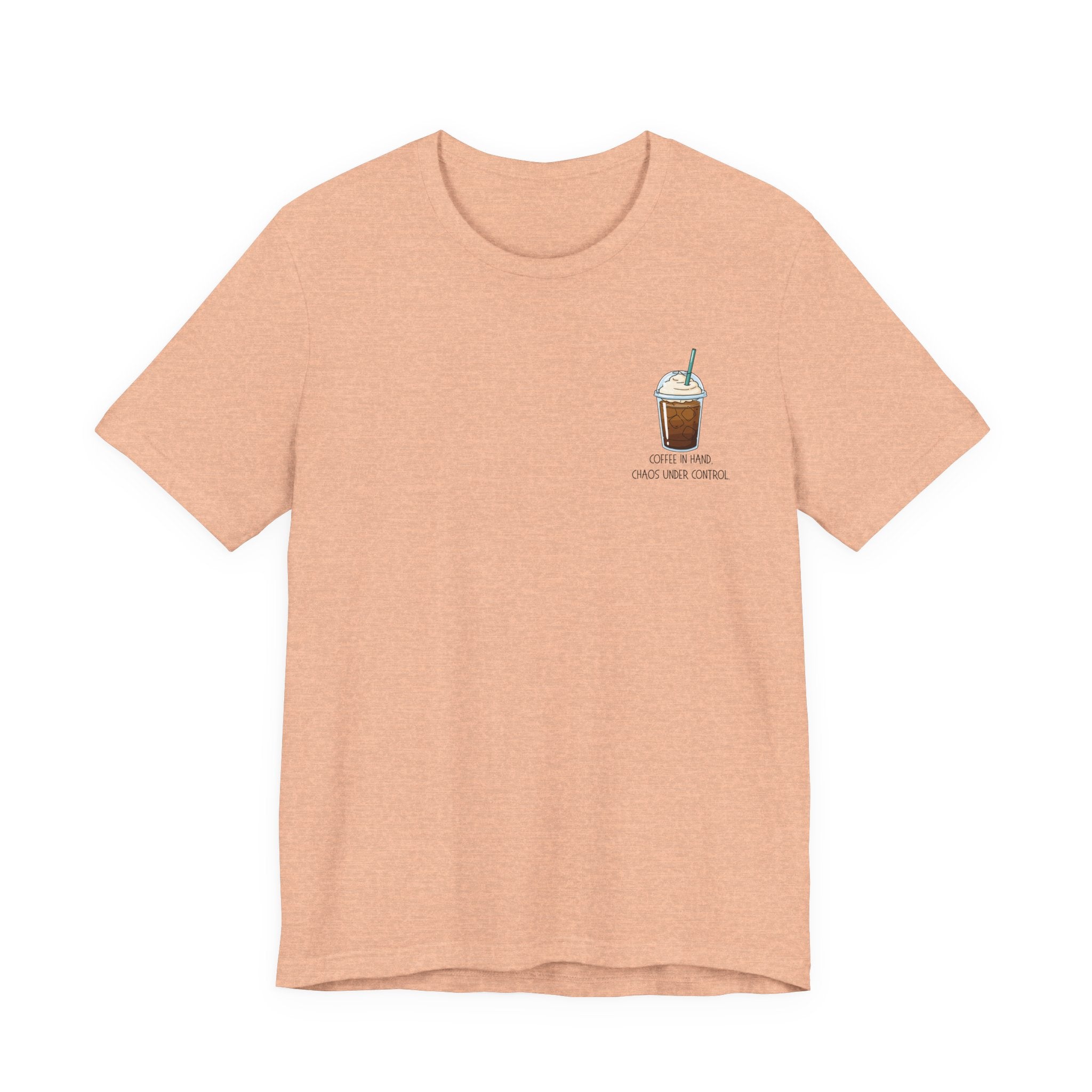 Charming Streets Unisex Jersey Tee, Coffee Lover Shirt, Cozy Graphic Tee, Casual Gift for Him/Her, Spring Fashion, Travel-inspired T-shirt