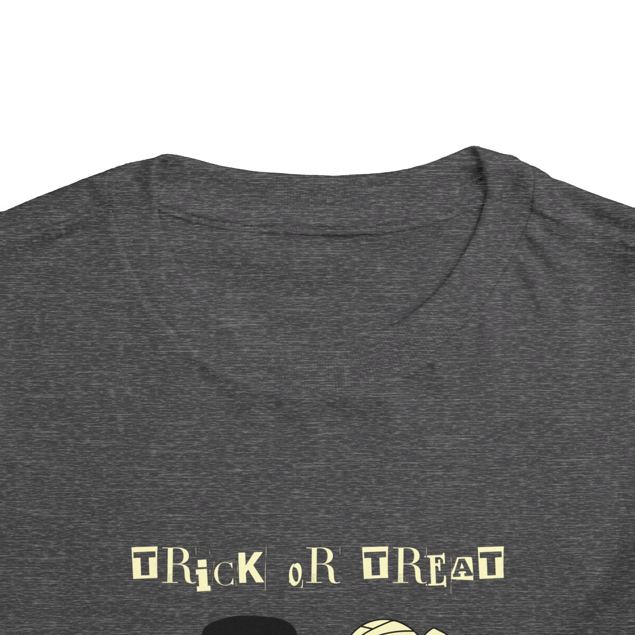 Halloween Toddler Tee, Trick or Treat Shirt, Kids Ghost Apparel, Cute Halloween Outfit, Spooky Toddler T-Shirt