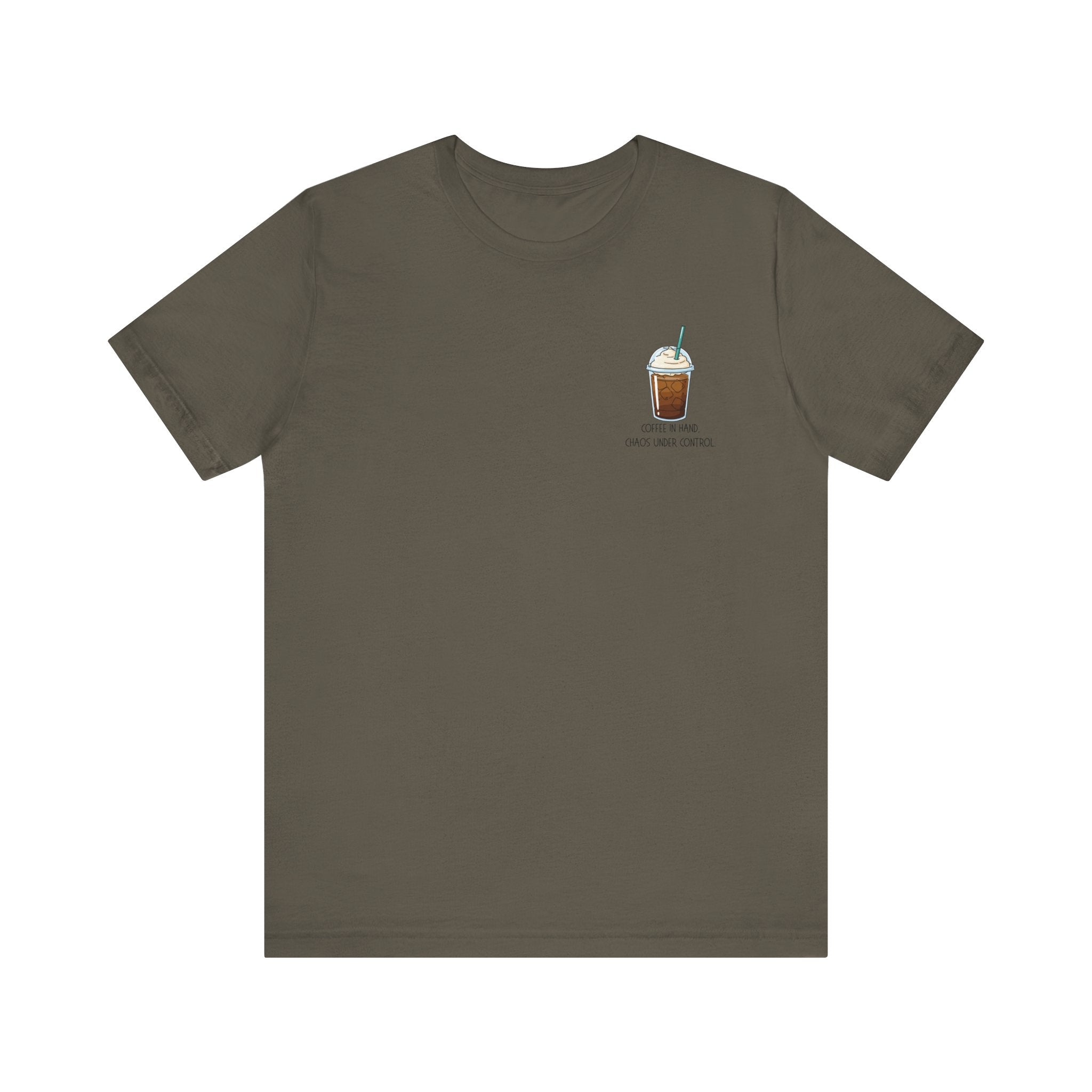 Charming Streets Unisex Jersey Tee, Coffee Lover Shirt, Cozy Graphic Tee, Casual Gift for Him/Her, Spring Fashion, Travel-inspired T-shirt