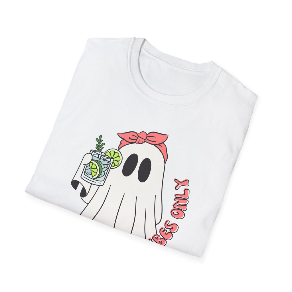 Ghostly Fun Unisex T-Shirt | Halloween Costume Tee, Spooky Casual Wear, Ghost Lovers Gift, Cute Graphic Shirt