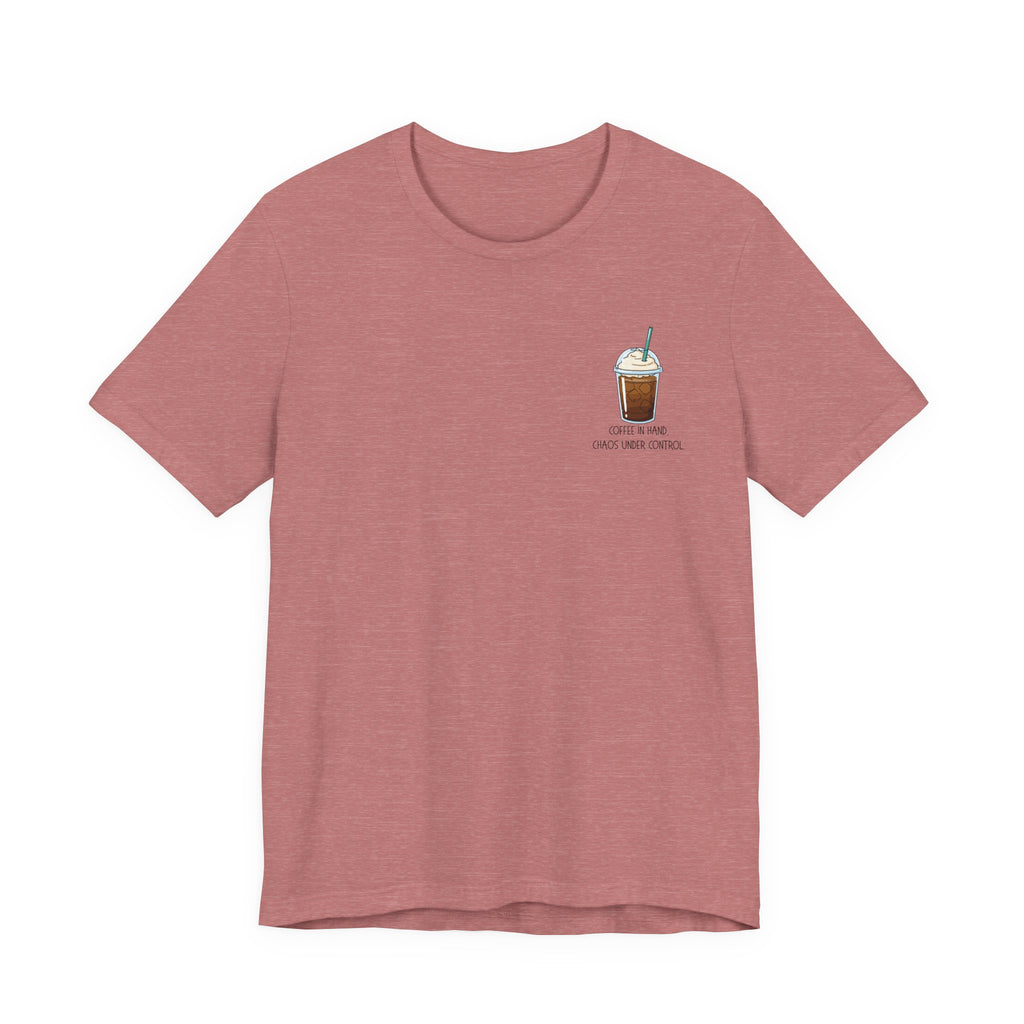 Charming Streets Unisex Jersey Tee, Coffee Lover Shirt, Cozy Graphic Tee, Casual Gift for Him/Her, Spring Fashion, Travel-inspired T-shirt