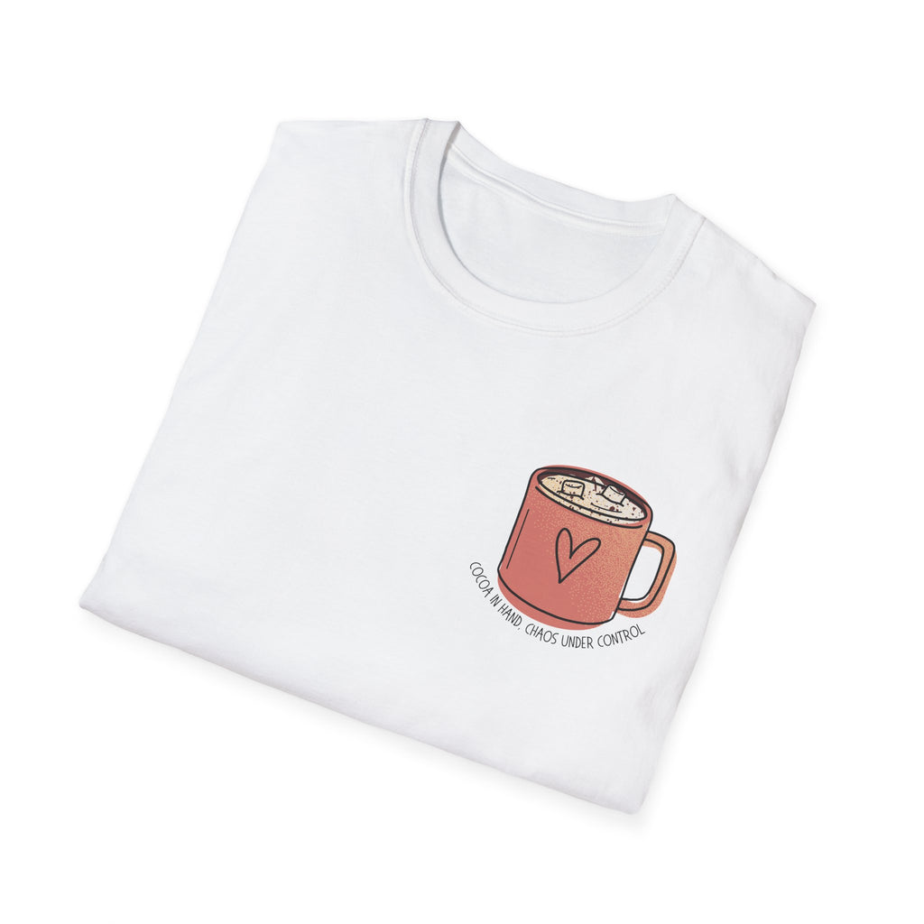 Cute Illustration T-Shirt for Cozy Vibes, Perfect Gift for Friends, Casual Wear, Home Decor, Warm Weather Fashion