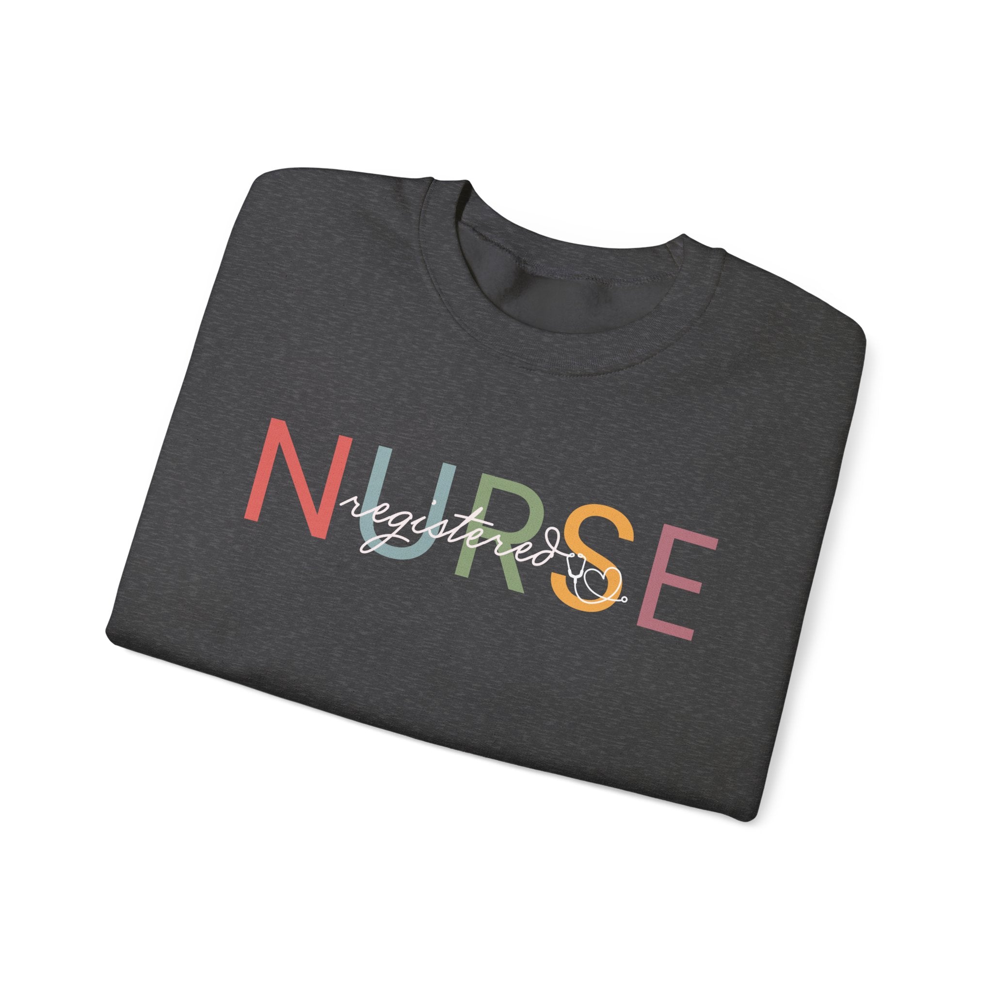 Registered Nurse  Crewneck Sweatshirt - Unisex Heavy Blend™ Apparel