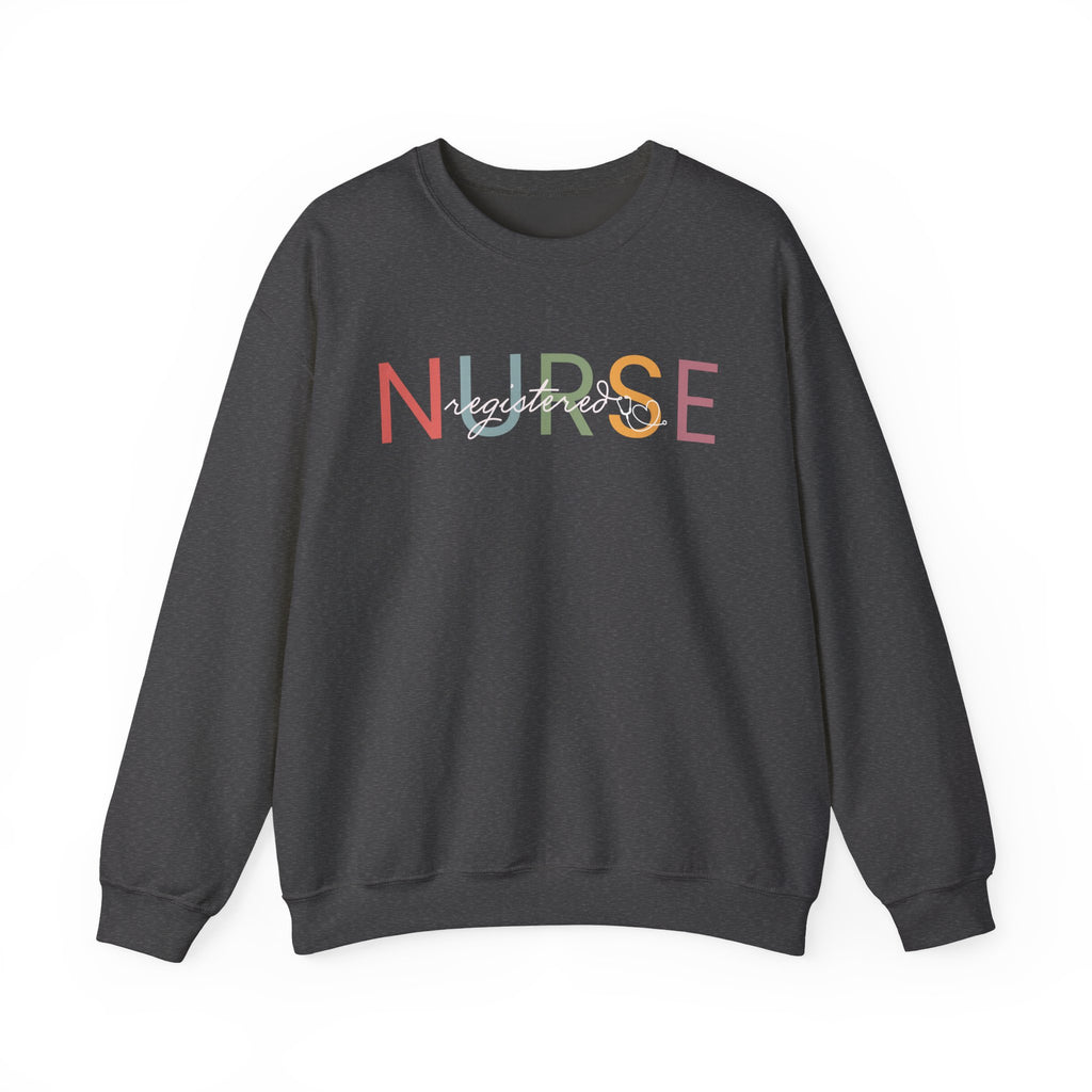 Registered Nurse  Crewneck Sweatshirt - Unisex Heavy Blend™ Apparel
