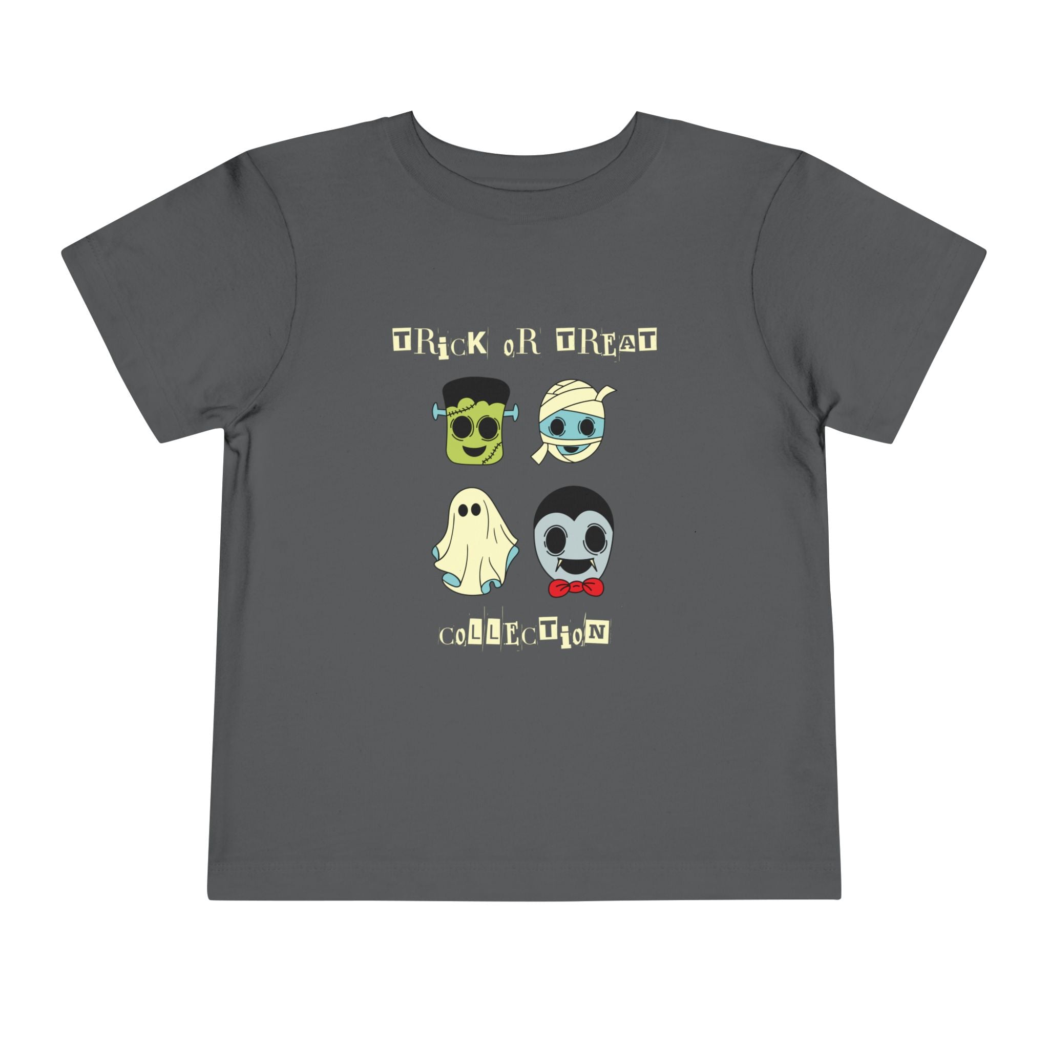Halloween Toddler Tee, Trick or Treat Shirt, Kids Ghost Apparel, Cute Halloween Outfit, Spooky Toddler T-Shirt