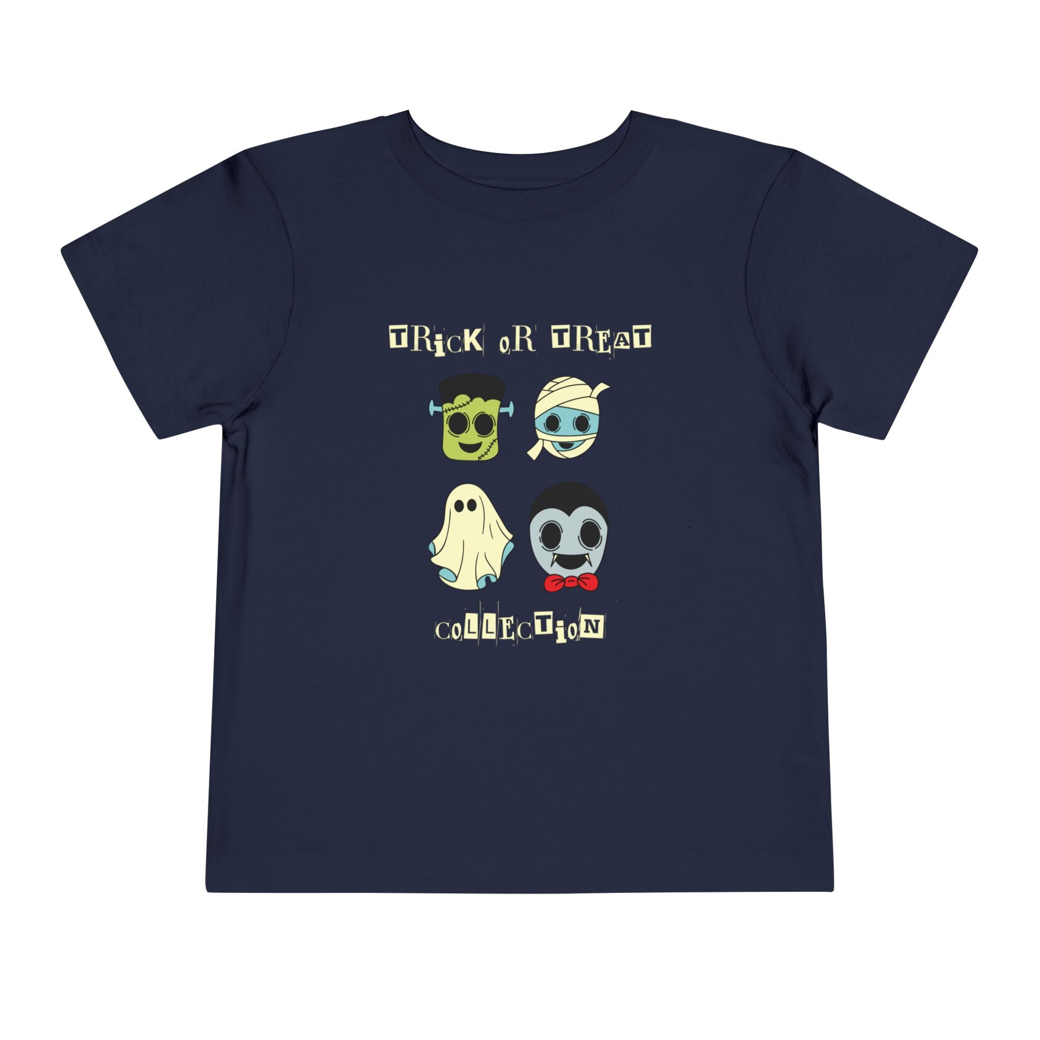 Halloween Toddler Tee, Trick or Treat Shirt, Kids Ghost Apparel, Cute Halloween Outfit, Spooky Toddler T-Shirt