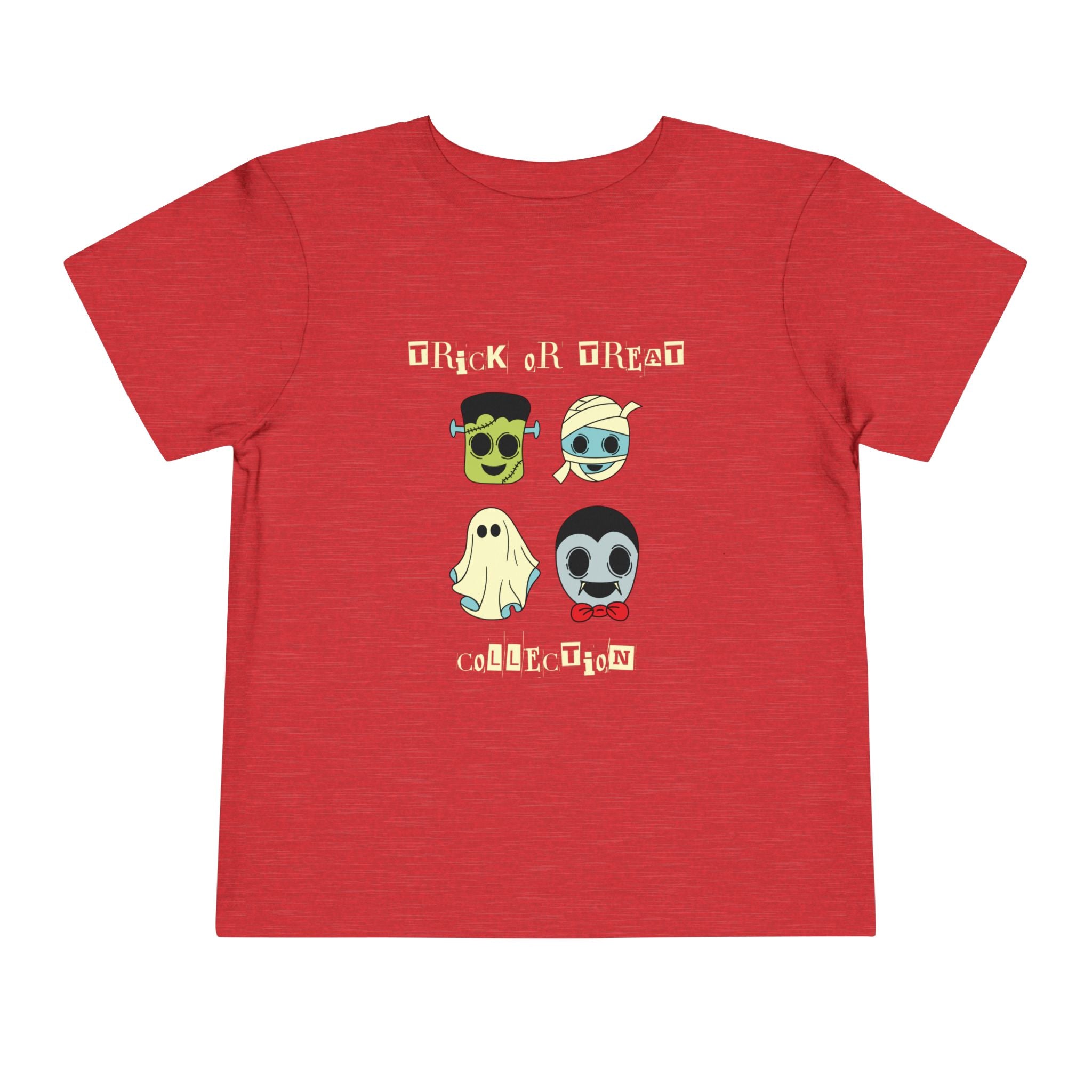 Halloween Toddler Tee, Trick or Treat Shirt, Kids Ghost Apparel, Cute Halloween Outfit, Spooky Toddler T-Shirt