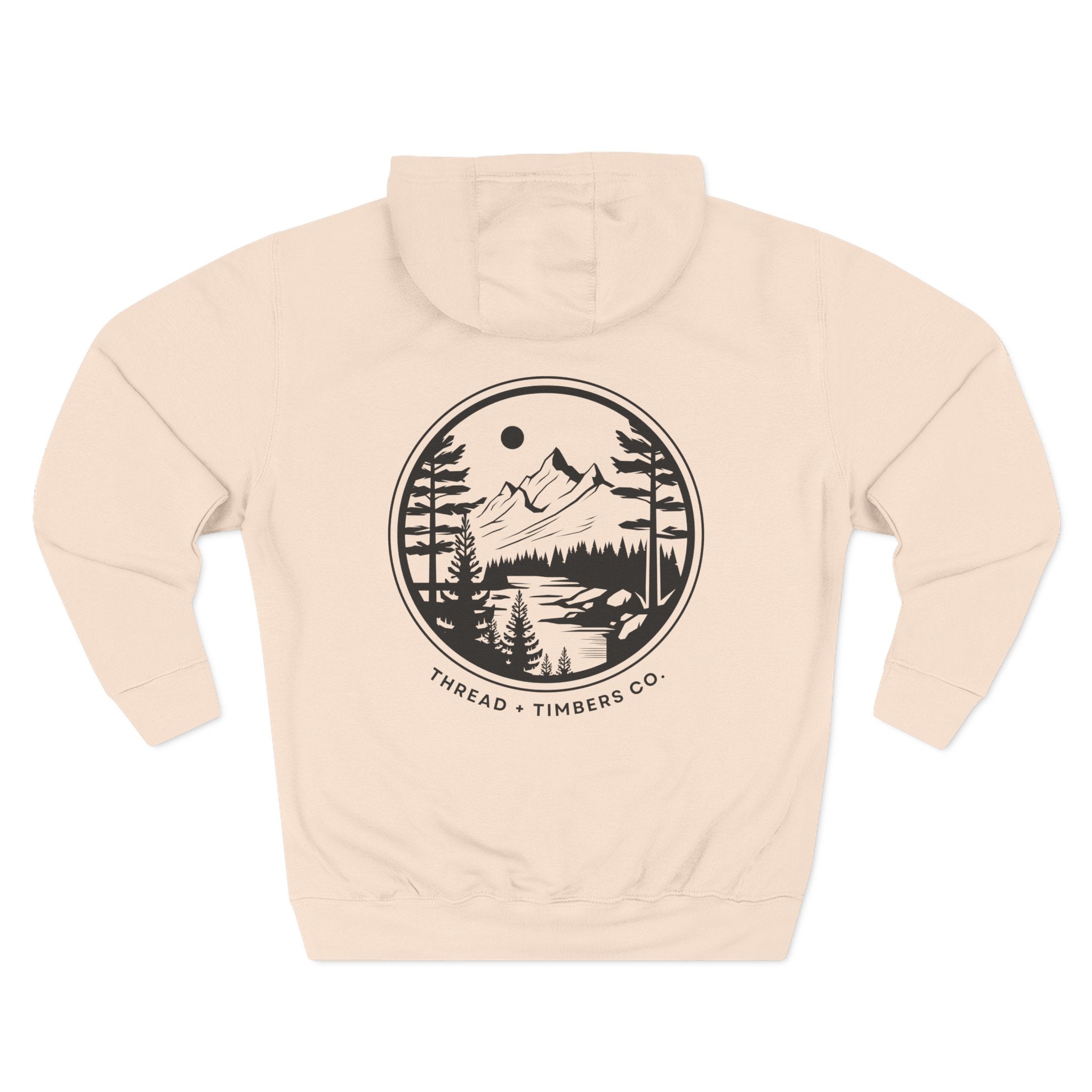 Nature-Inspired Fleece Hoodie with Scenic Design for Outdoor Enthusiasts, Cozy Sweatshirt for Camping, Gifts for Adventurers, Perfect [...]